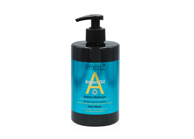 Masca de par hidratanta cu ulei de argan si keratina, 500 ml